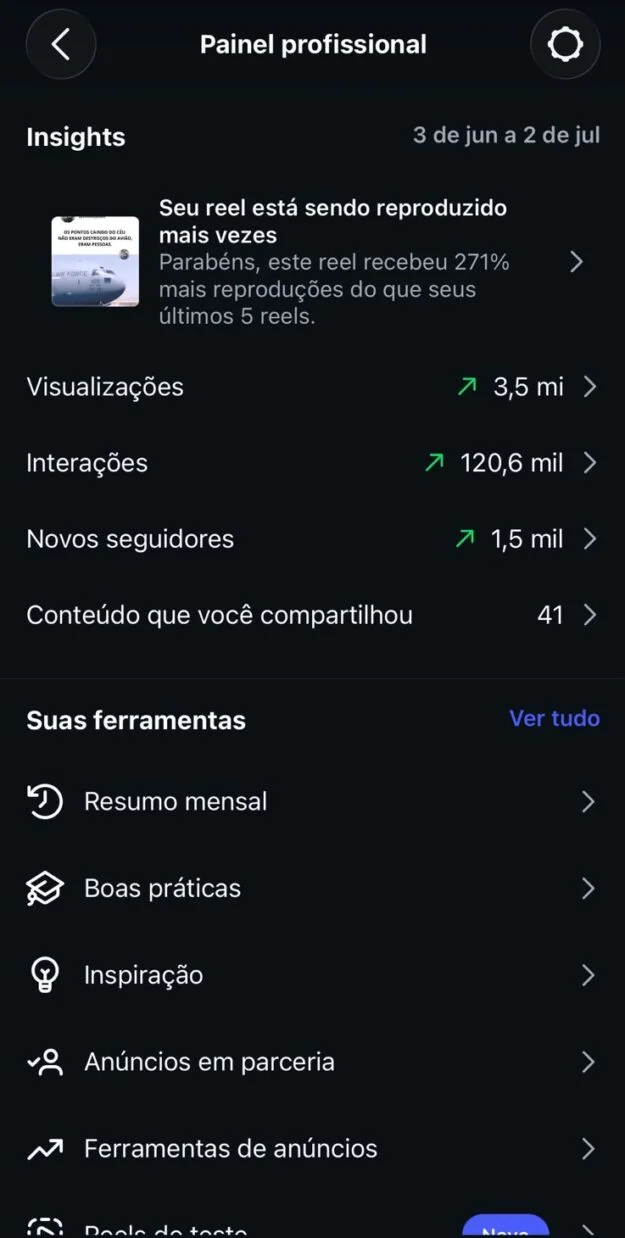 Conta Instagram de Outros com 2K+ Seguidores | Alto Engajamento • Muito Ativa - Imagem Principal