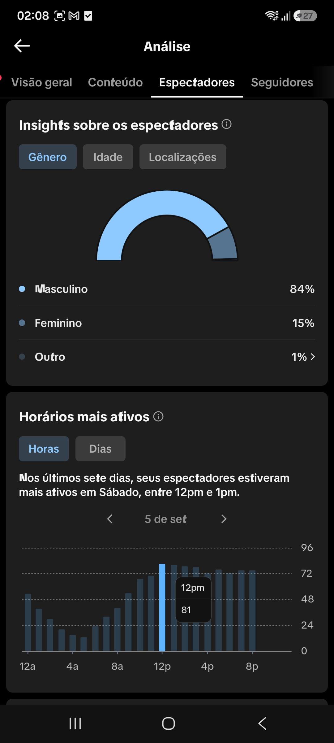 Conta Tiktok de Entretenimento com 48K+ Seguidores | Alto Engajamento - Preview 4