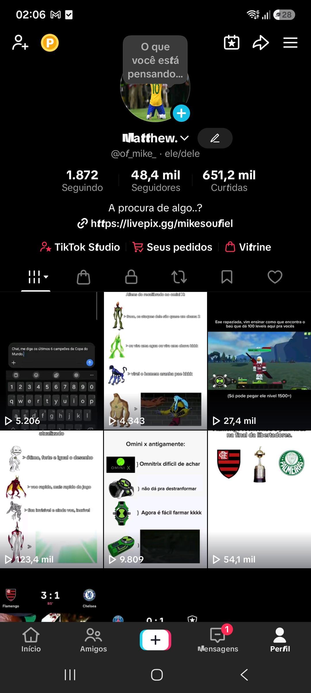 Conta Tiktok de Entretenimento com 48K+ Seguidores | Alto Engajamento - Preview 5