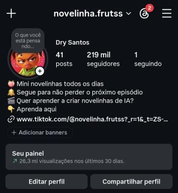 Conta Instagram de Entretenimento com 220K+ Seguidores | Alto Engajamento - Imagem Principal