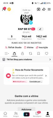 Conta Tiktok de Entretenimento com 14K+ Seguidores - Verificada e Monetizada - Imagem Principal