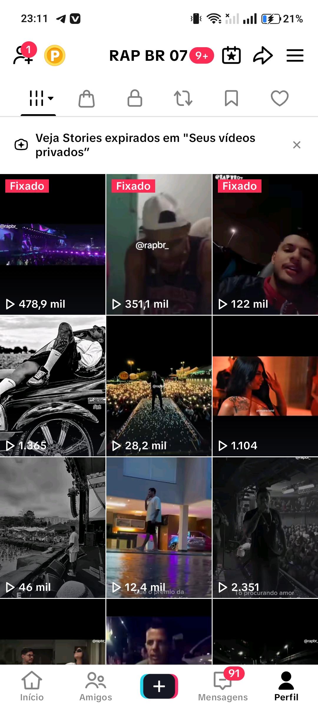 Conta Tiktok de Entretenimento com 14K+ Seguidores - Verificada e Monetizada - Preview 1