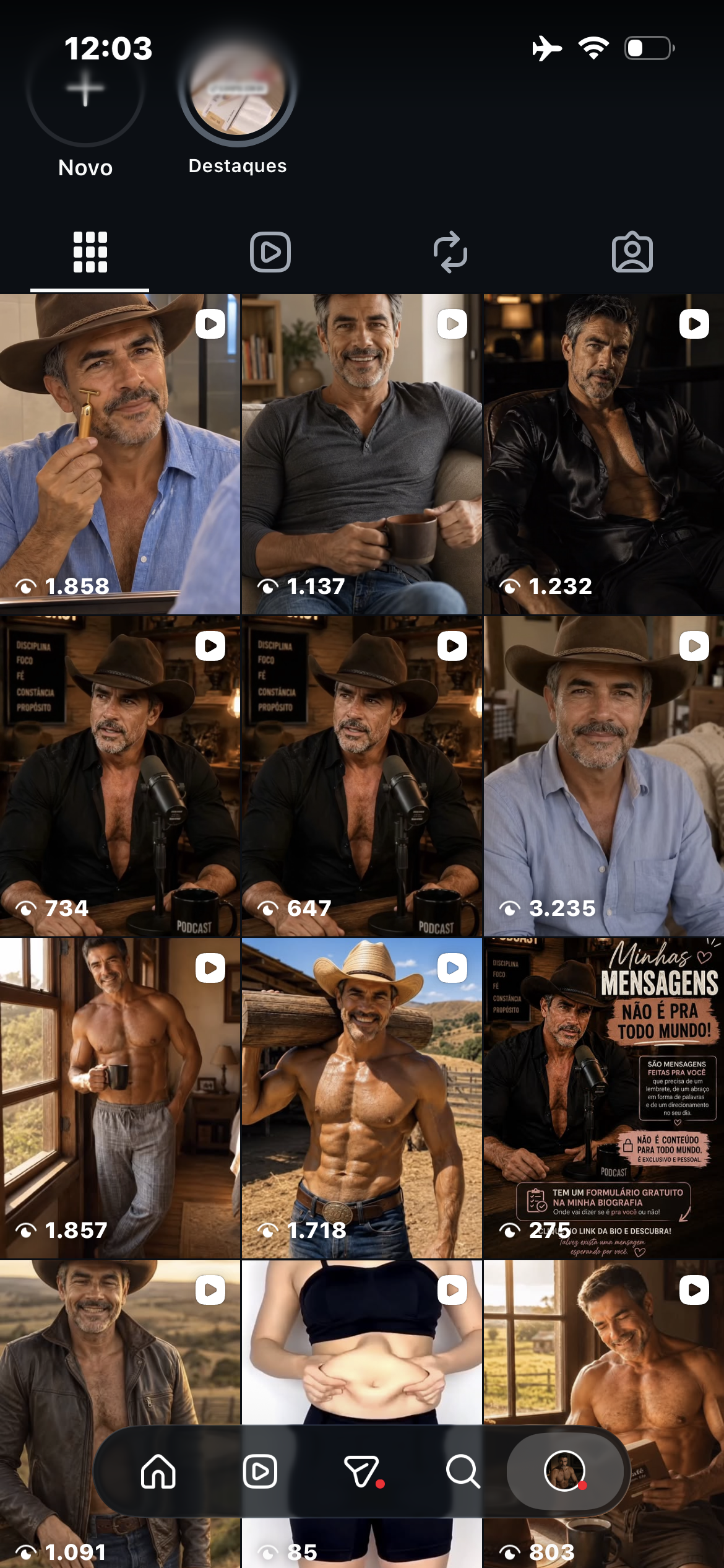 Conta Instagram de Entretenimento com 5K+ Seguidores - Preview 2