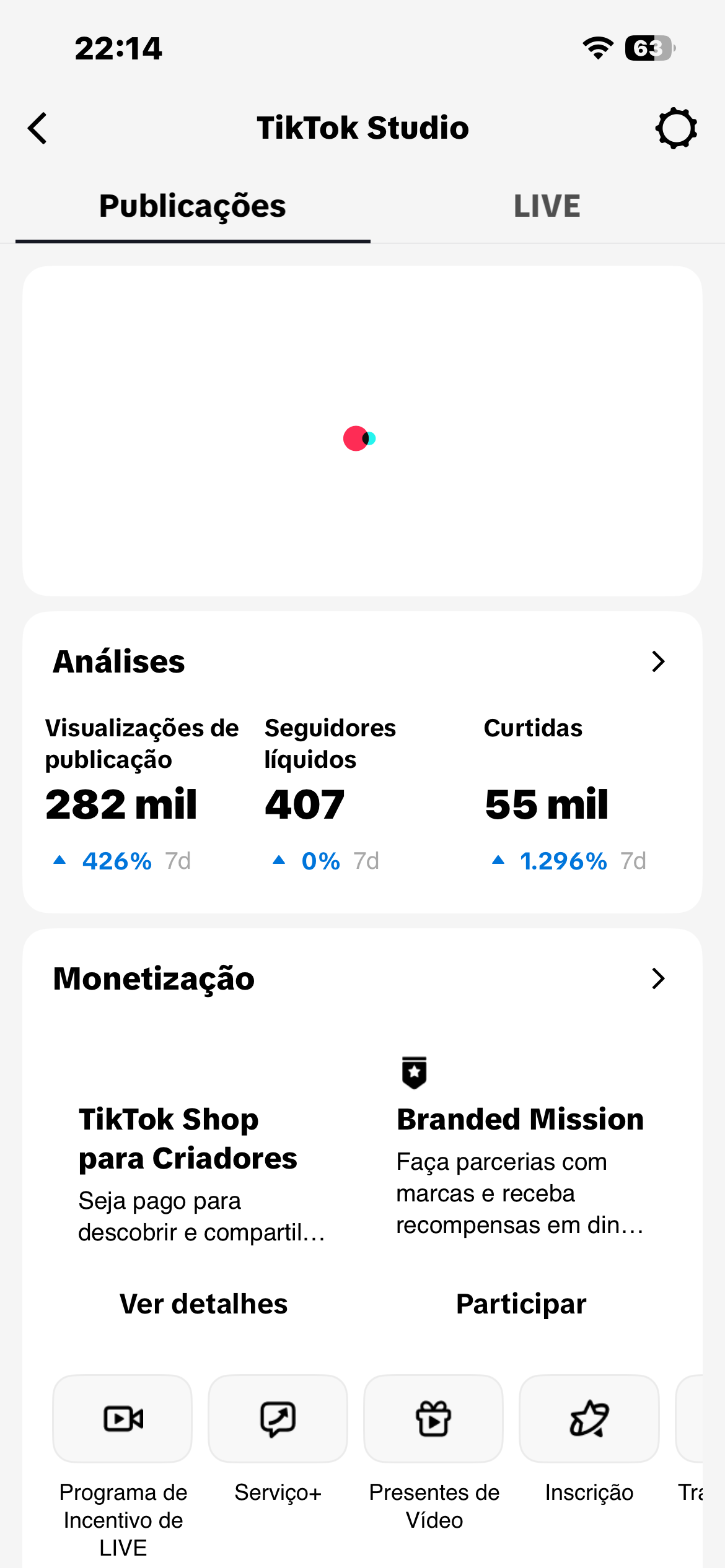 Conta Tiktok de Entretenimento com 92K+ Seguidores - Preview 2