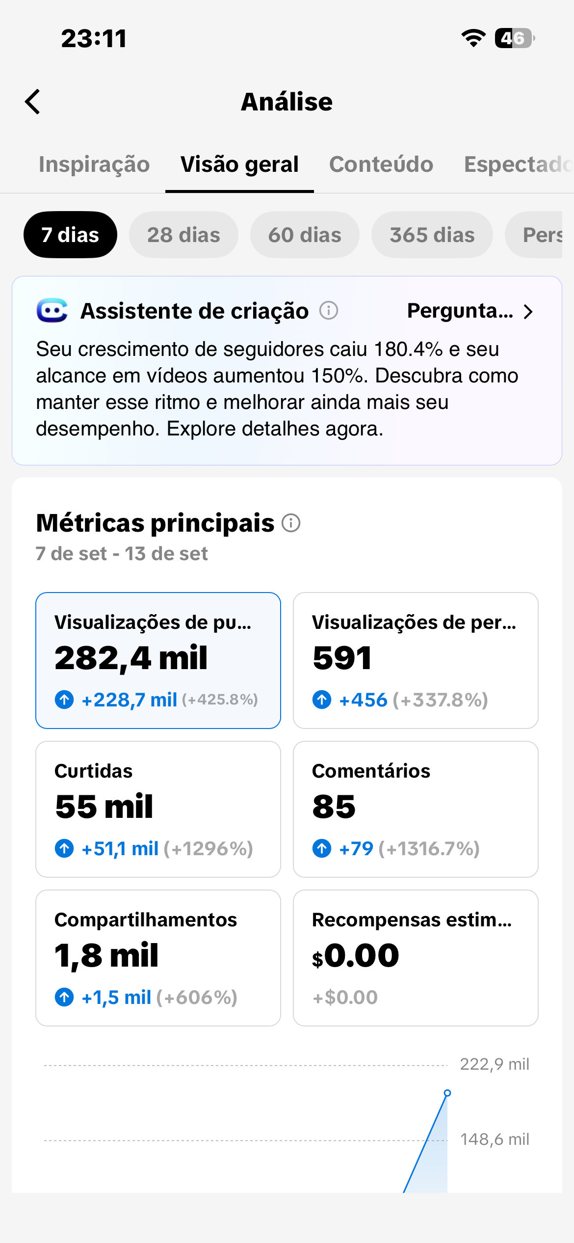 Conta Tiktok de Entretenimento com 92K+ Seguidores - Preview 3