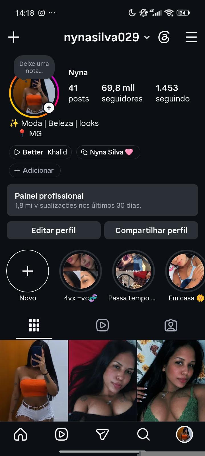 Conta Instagram de Entretenimento com 69K+ Seguidores | Alto Engajamento - Preview 4