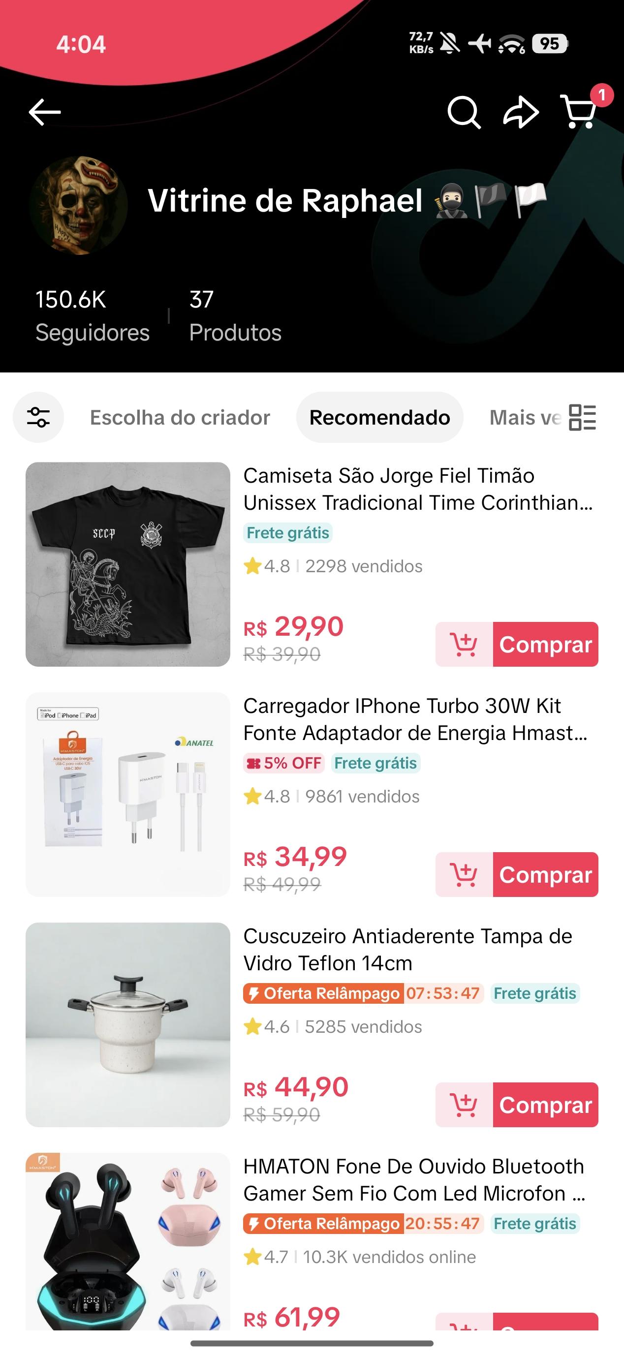 Conta Tiktok de Entretenimento com 150K+ Seguidores - Monetizada | Alto Engajamento - Preview 4