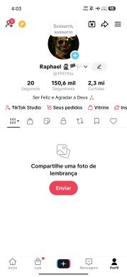 Conta Tiktok de Entretenimento com 150K+ Seguidores - Monetizada | Alto Engajamento - Imagem Principal