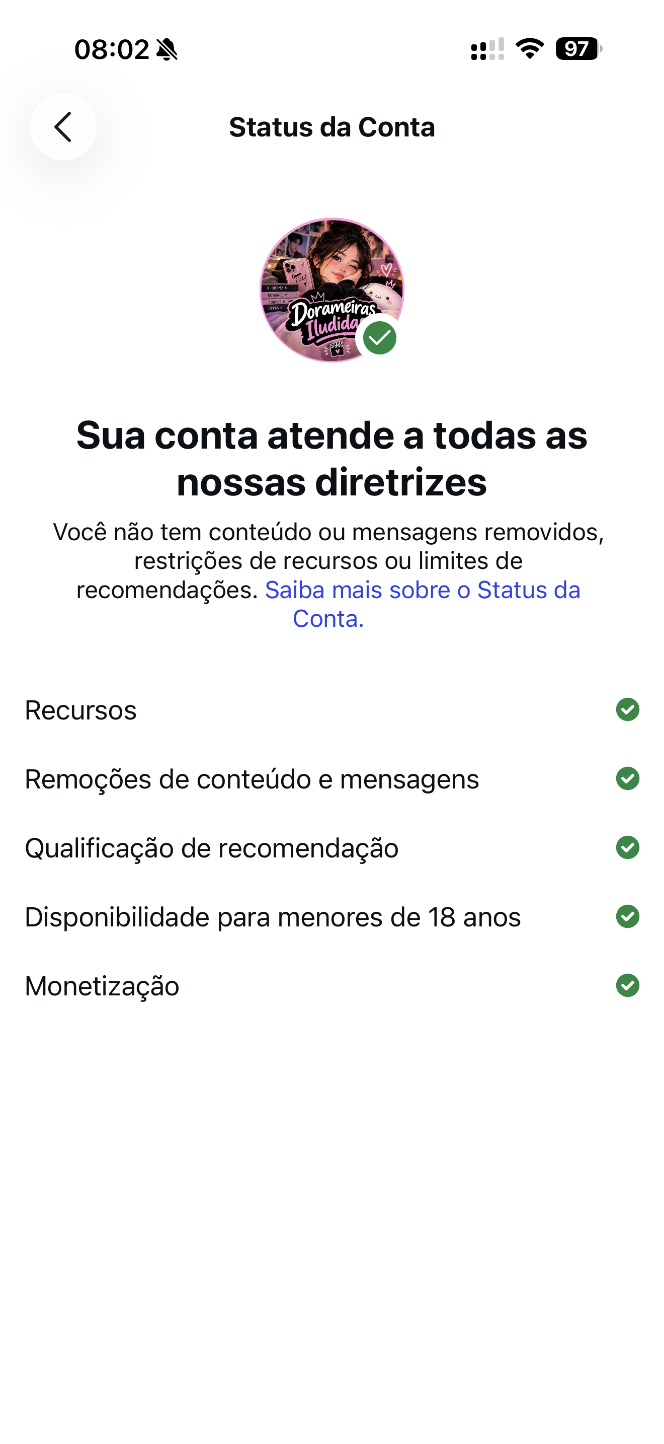 Conta Instagram de Entretenimento com 7K+ Seguidores - Preview 1