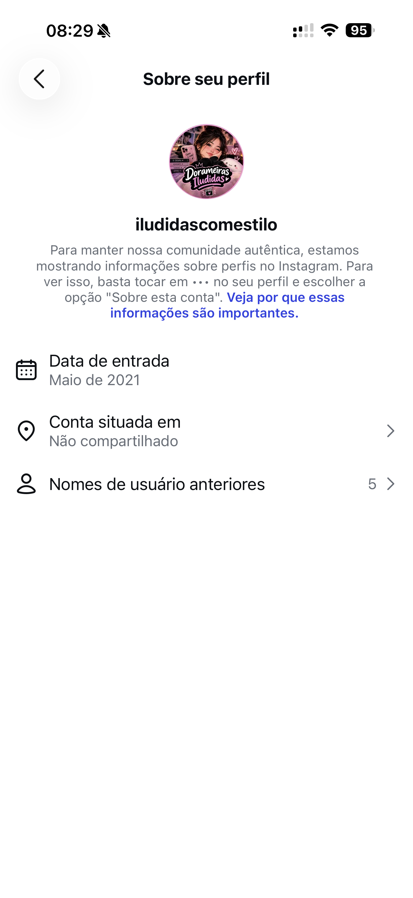 Conta Instagram de Entretenimento com 7K+ Seguidores - Preview 2