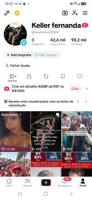 Conta Tiktok de Entretenimento com 42K+ Seguidores - Imagem Principal