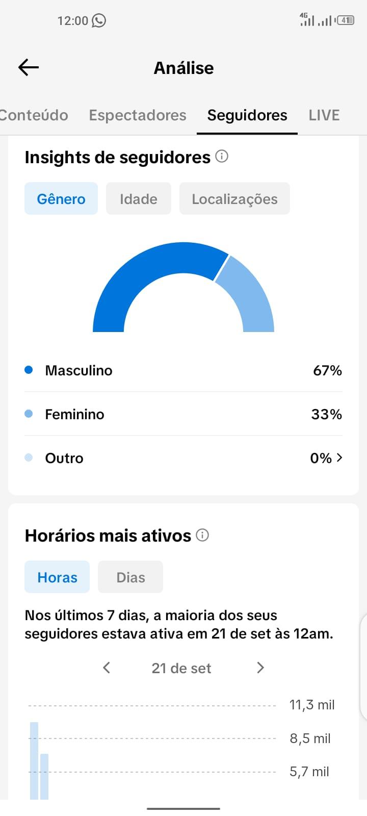 Conta Tiktok de Entretenimento com 212K+ Seguidores | Muito Ativa - Preview 9