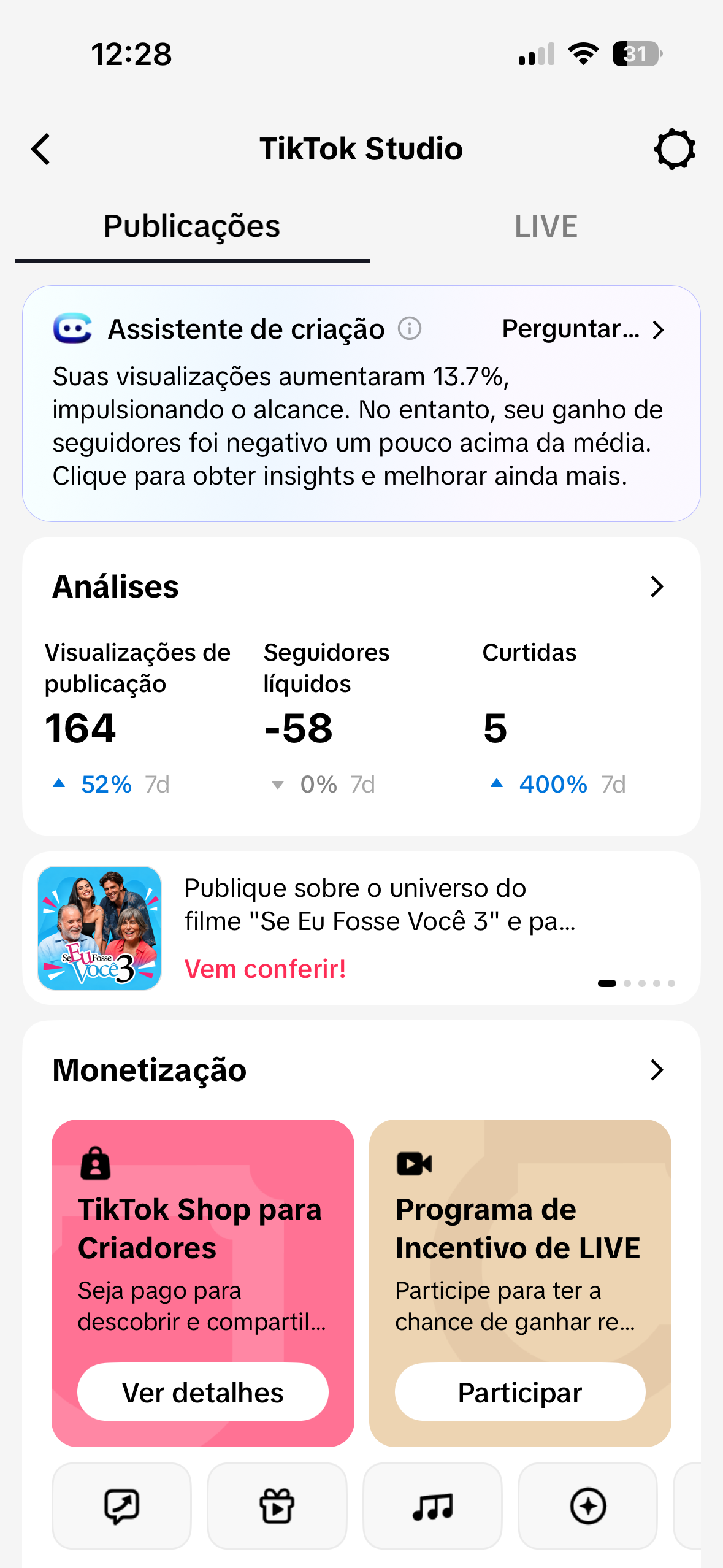 Conta Tiktok de Entretenimento com 126K+ Seguidores - Verificada e Monetizada - Preview 3