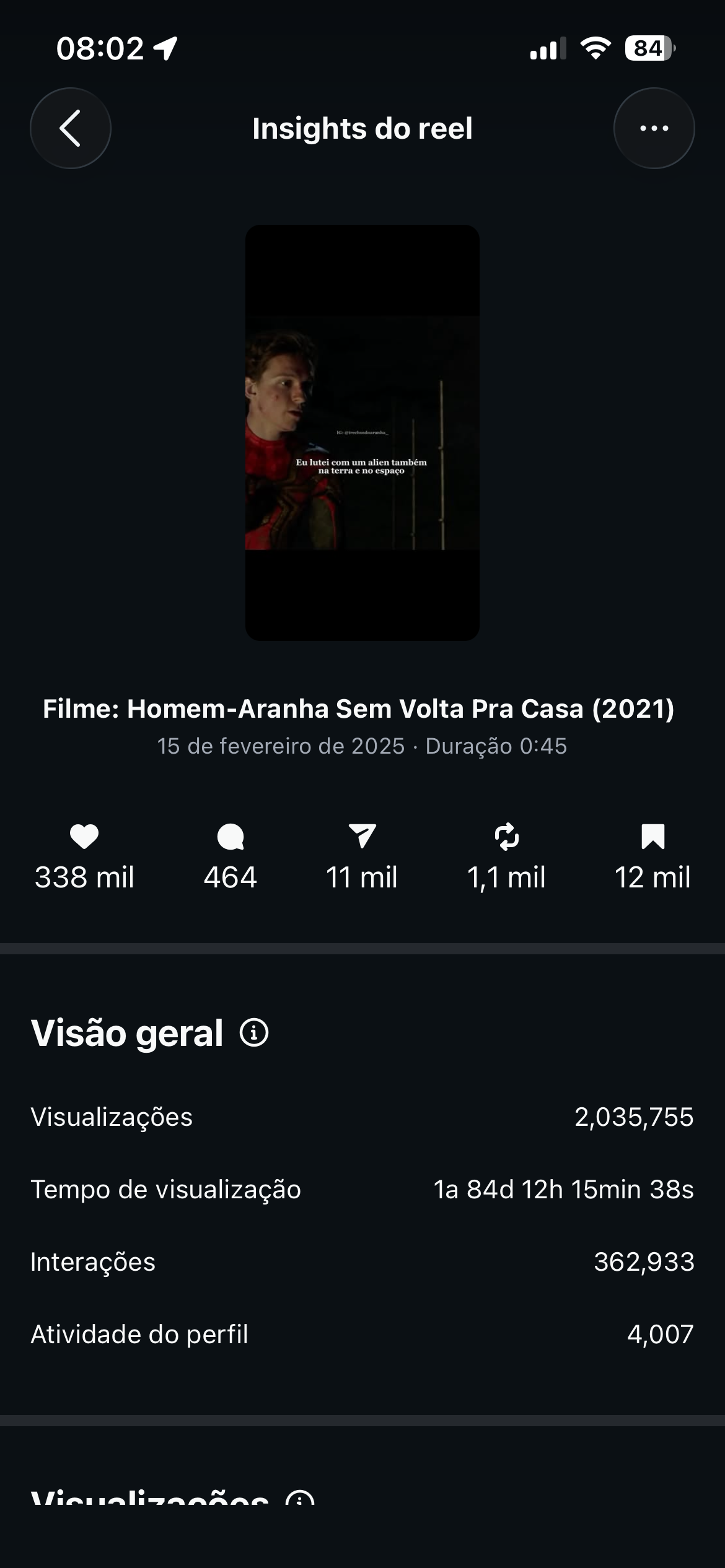 Conta Instagram de Entretenimento com 80K+ Seguidores | Alto Engajamento • Muito Ativa - Preview 3