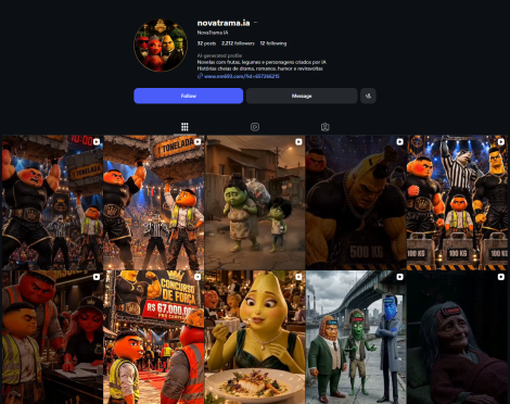Conta Instagram de Entretenimento com 2K+ Seguidores