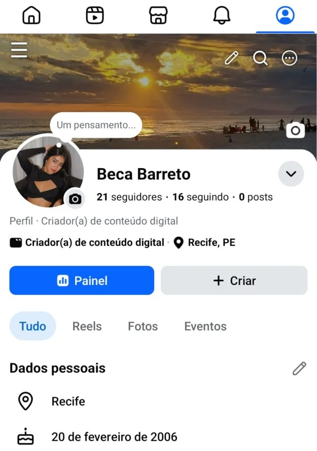 Conta Facebook de Outros com 3K+ Seguidores | Alto Engajamento • Muito Ativa - Imagem Principal