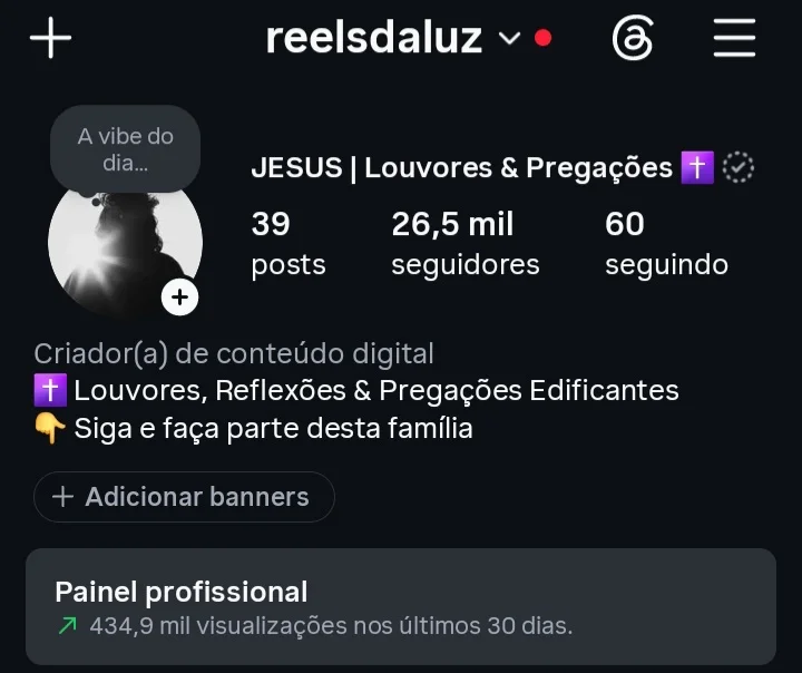 Conta Instagram de Outros com 26K+ Seguidores | Alto Engajamento • Muito Ativa - Imagem Principal