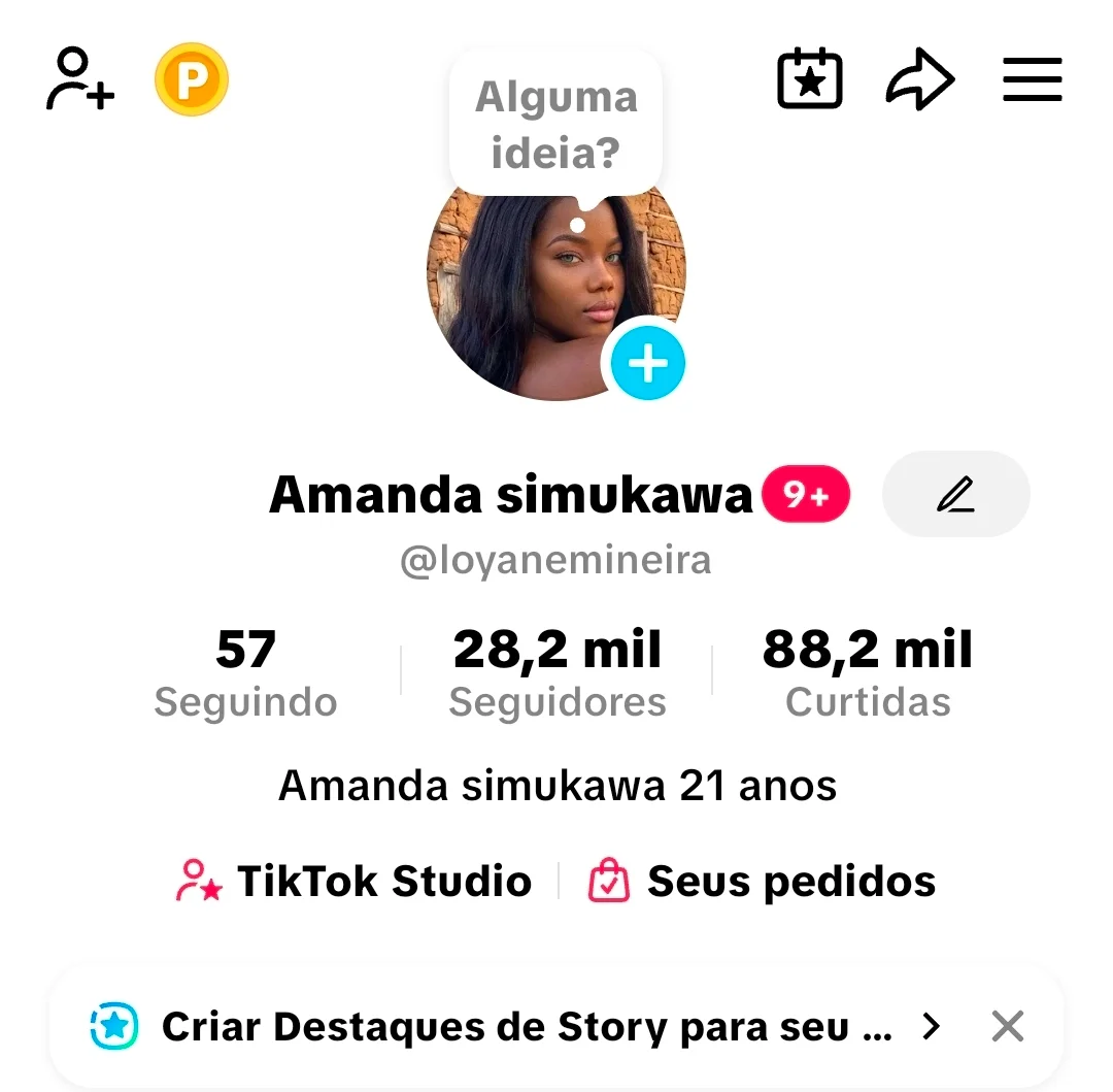 Conta Tiktok de Outros com 10K+ Seguidores | Alto Engajamento • Muito Ativa - Imagem Principal