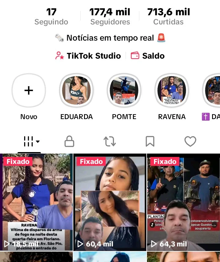 Conta Tiktok de Outros com 100K+ Seguidores - Monetizada | Alto Engajamento • Muito Ativa - Imagem Principal