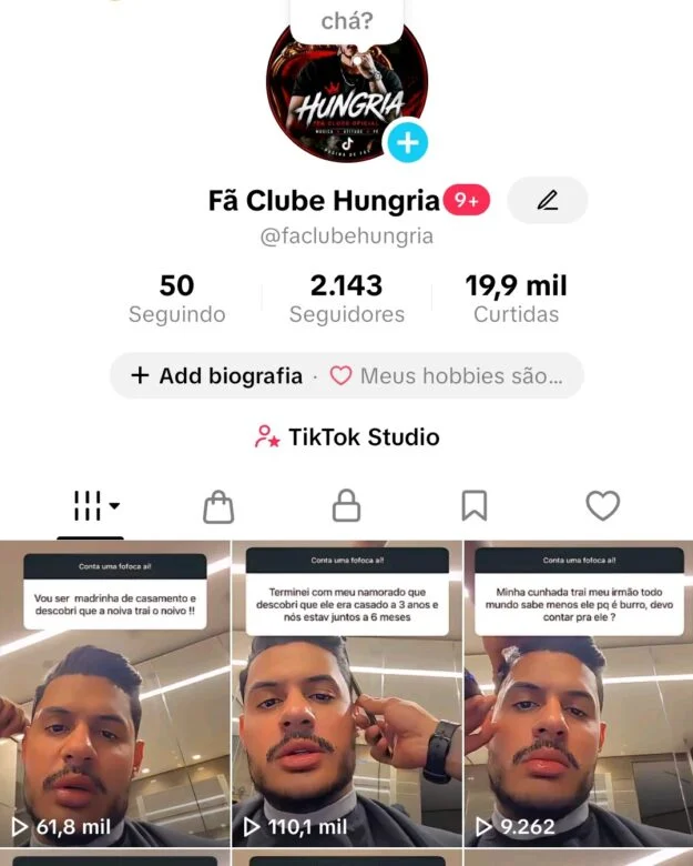 Conta Tiktok de Outros com 2K+ Seguidores | Alto Engajamento • Muito Ativa - Imagem Principal