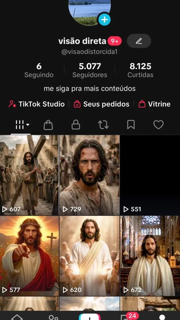 Conta Tiktok de Outros com 3K+ Seguidores | Alto Engajamento • Muito Ativa - Imagem Principal