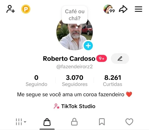 Conta Tiktok de Outros com 3K+ Seguidores | Alto Engajamento • Muito Ativa - Imagem Principal