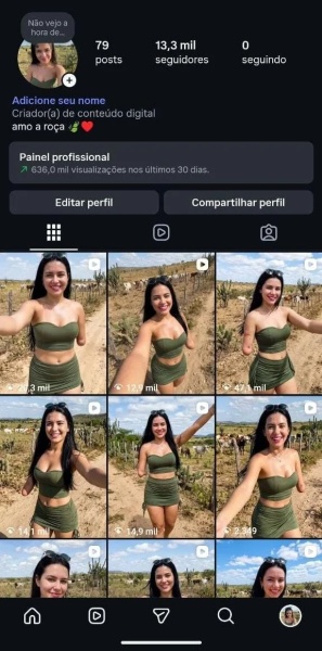 Conta Instagram de Outros com 13K+ Seguidores | Alto Engajamento • Muito Ativa