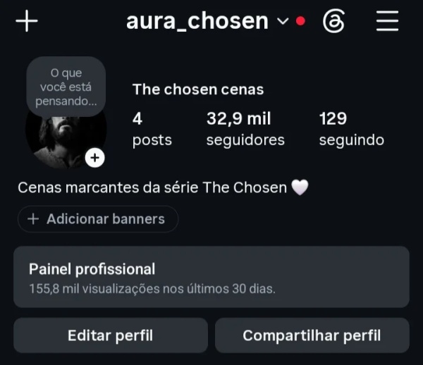 Conta Instagram de Outros com 32K+ Seguidores | Alto Engajamento • Muito Ativa