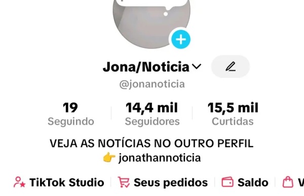Conta Tiktok de Outros com 14K+ Seguidores | Alto Engajamento • Muito Ativa