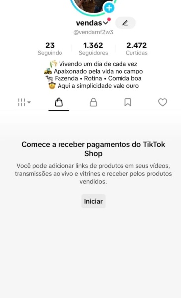 Conta Tiktok de Cabelos e Penteados com 1K+ Seguidores | Alto Engajamento • Muito Ativa