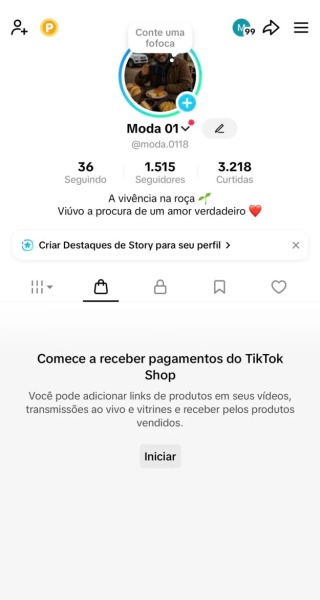 Conta Tiktok de Outros com 1K+ Seguidores | Alto Engajamento