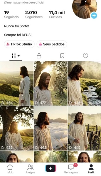 Conta Tiktok de Outros com 2K+ Seguidores | Alto Engajamento • Muito Ativa