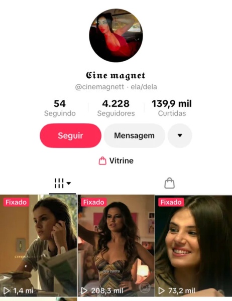 Conta Tiktok de Outros com 4K+ Seguidores | Alto Engajamento • Muito Ativa