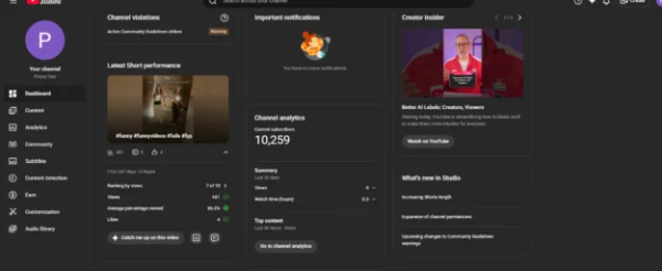 Conta YouTube de Humor com 10K+ Inscritos | Alto Engajamento • Muito Ativa