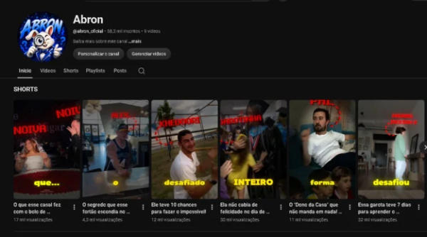 Conta YouTube de Outros com 58K+ Inscritos | Alto Engajamento • Muito Ativa